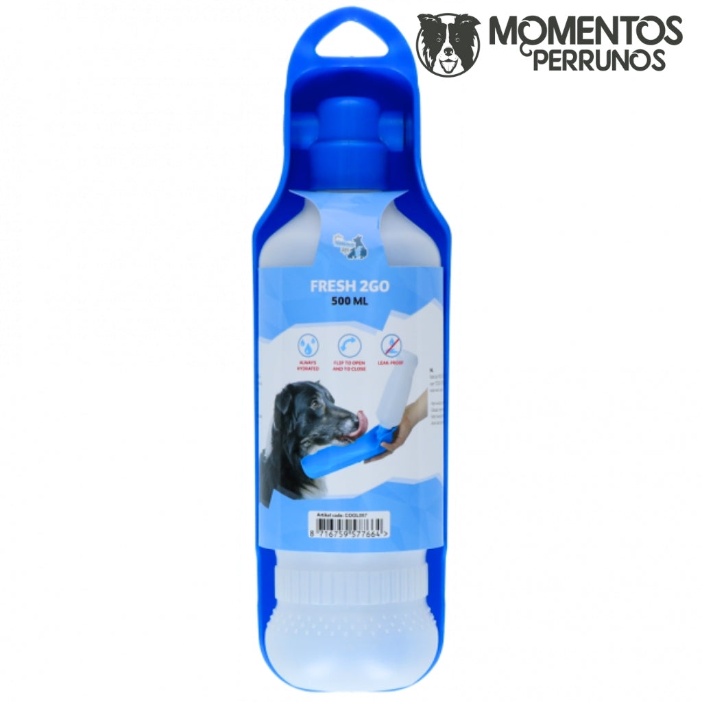 BEBEDERO AGUA 500ML PORTATIL