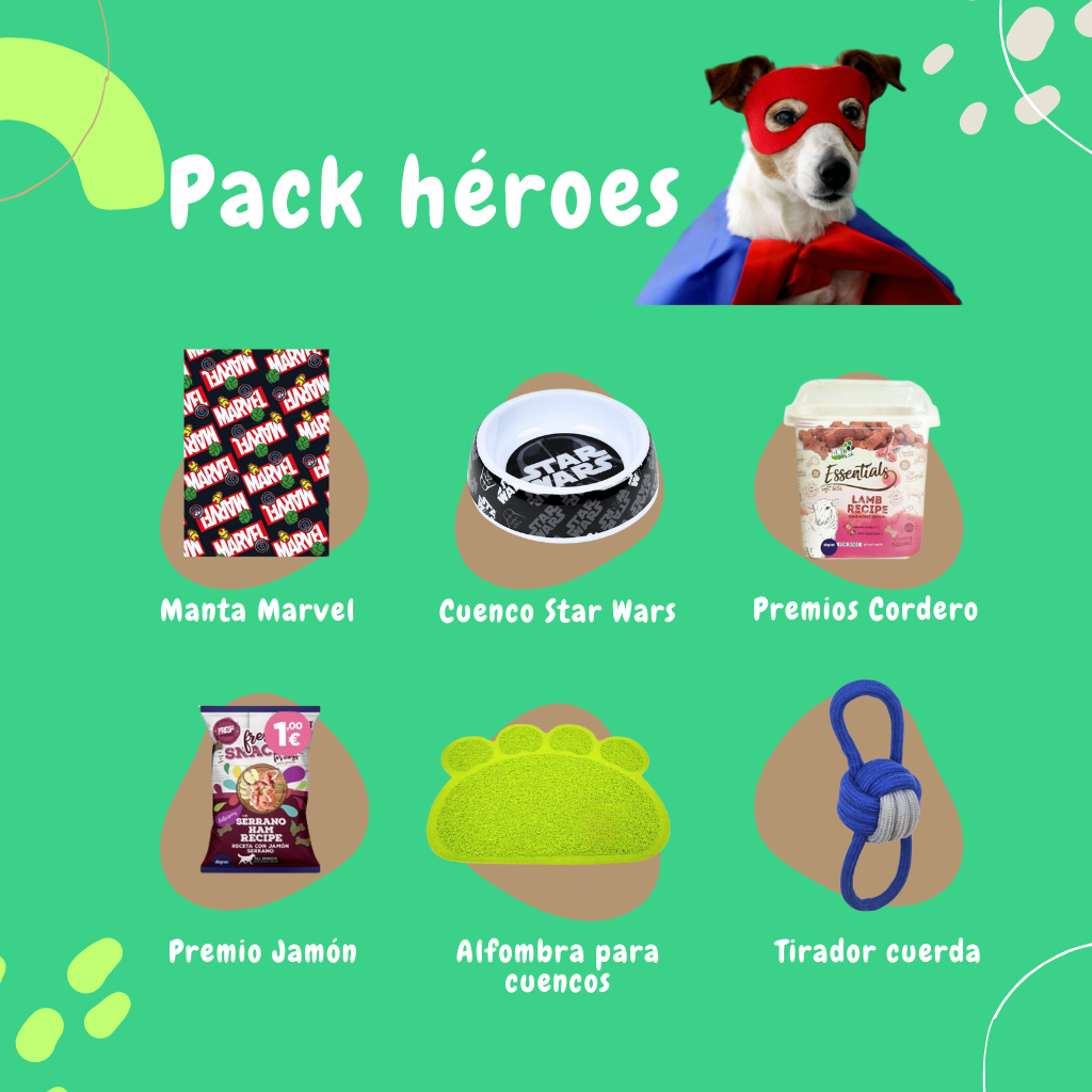 Pack héroes