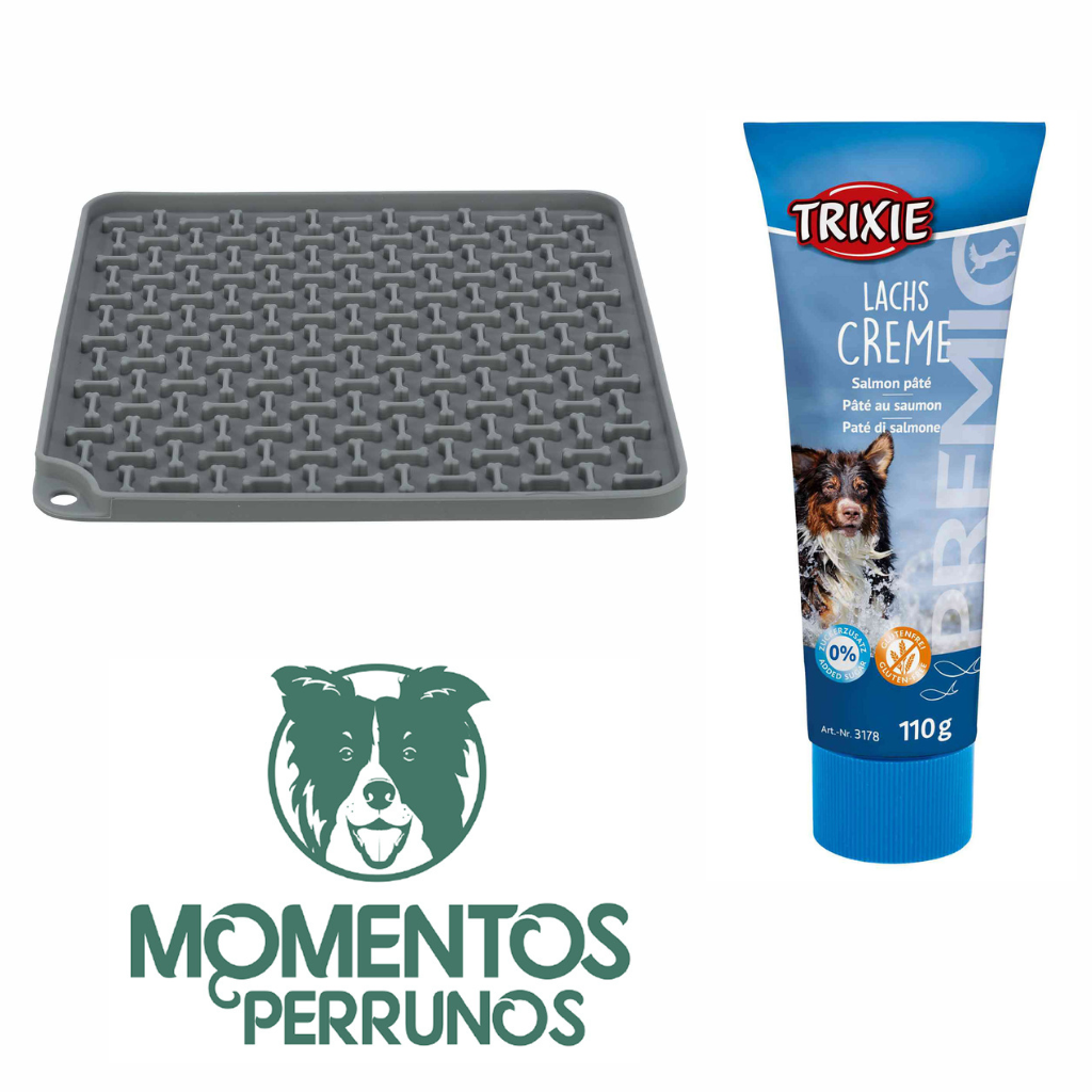 LICKIMAT Y CREMA SALMÓN